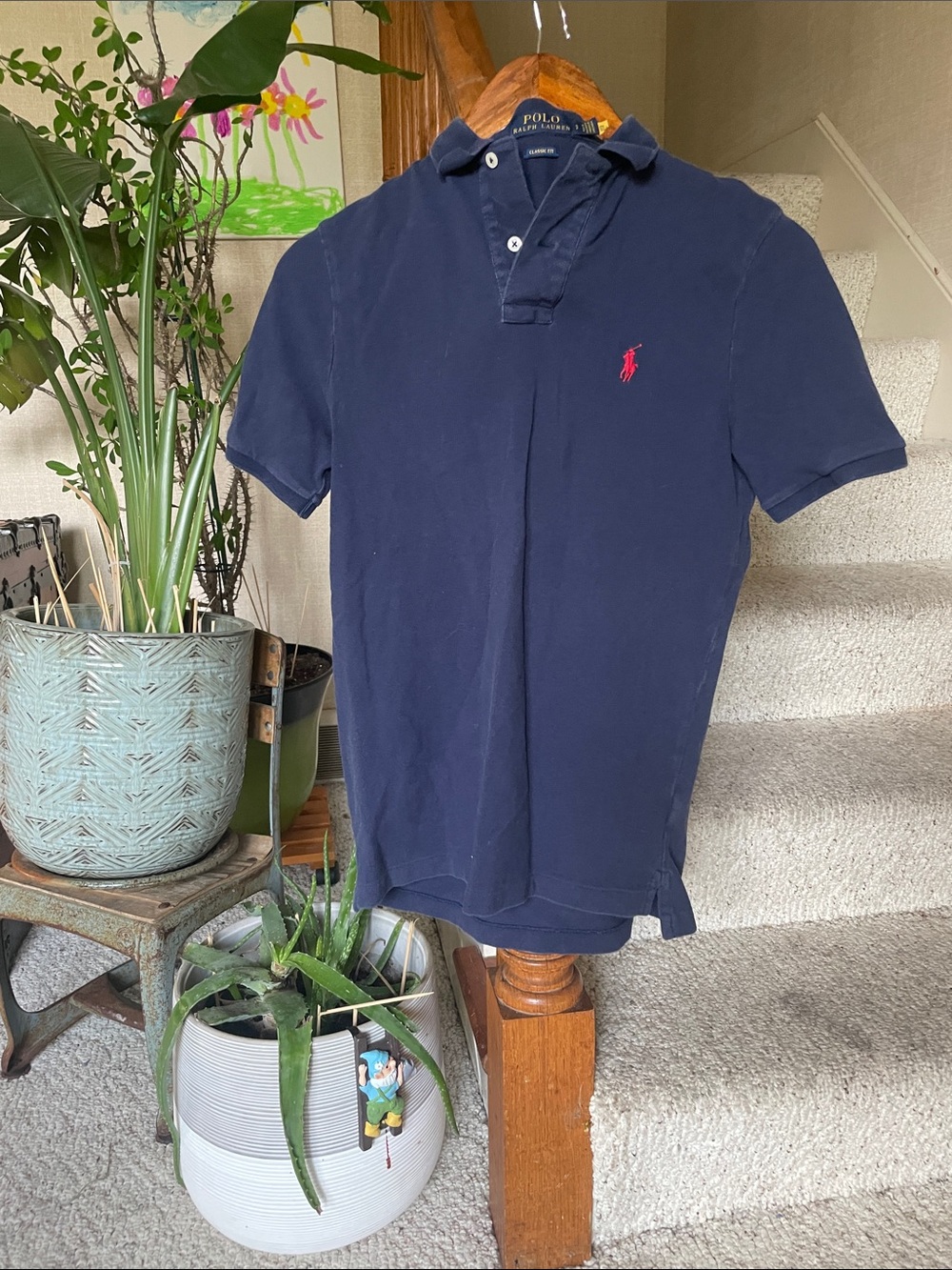Polo by Ralph Lauren Navy Short-Sleeve Classic Fit Polo